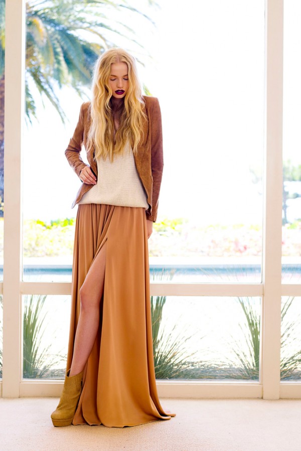 streetstyle: Rachel Zoe's denim maxi skirt, Vogue magazine …