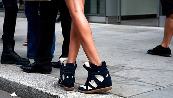 Echt niet bezig Temmen Isabel Marant Wedge Sneakers SOLD OUT Due To Celeb And Model Obsession |  Gretchy - The Homemaker - Traditional Food Preparation