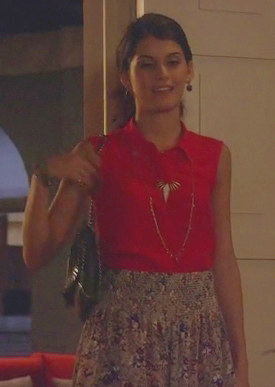 Sage stella mccartney gossip girl bag rebecca-taylor-inky-floral-shorts-and-gossip-girl-gallery