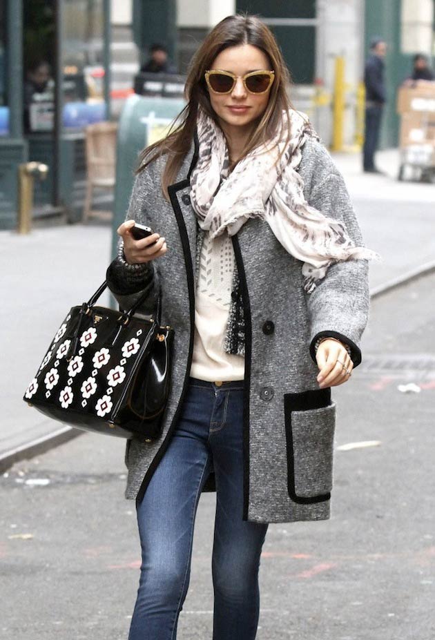 Miranda-Kerr-isabel marant sweater coat