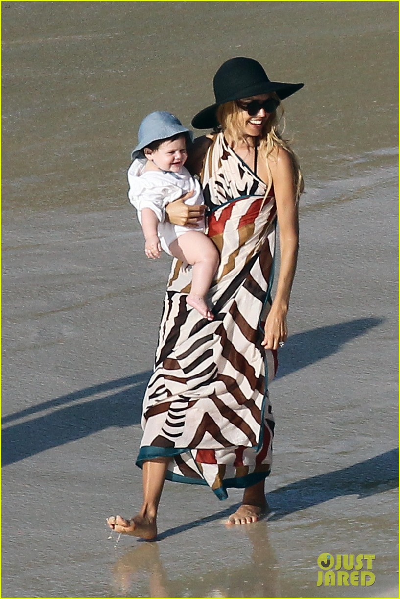 Rachel Zoe and Family in St. Barts