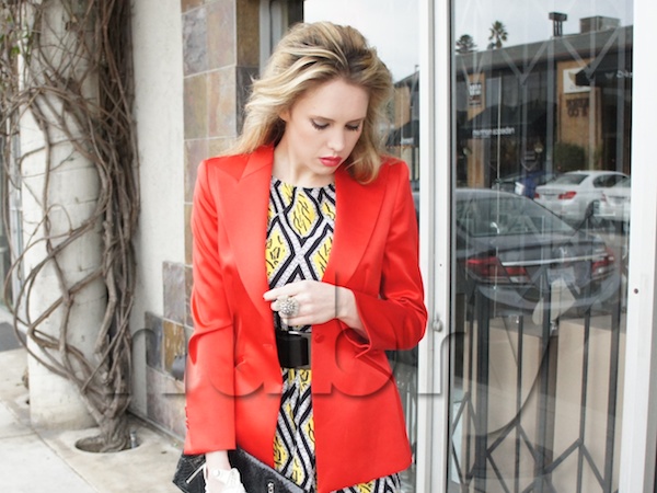 sundress with blazer