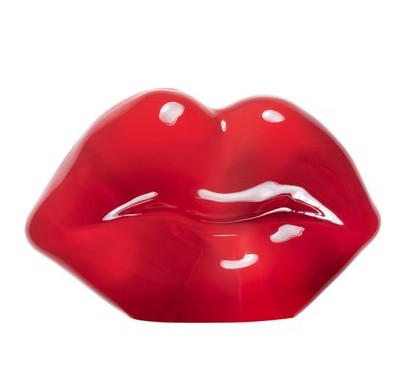 Hot Lips Statuette By Kosta Boda 