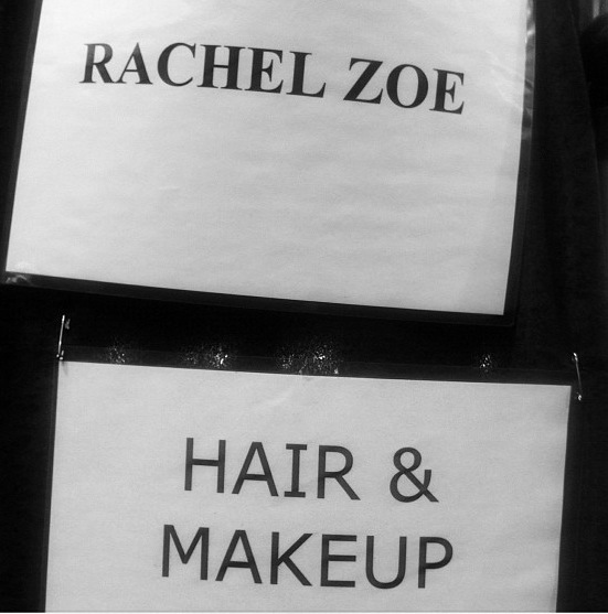 rachel zoe hair and makeup nyfw fall 2013