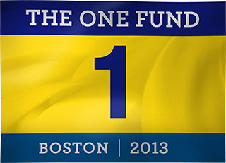 One Fund Boston flag Boston marathon bombings