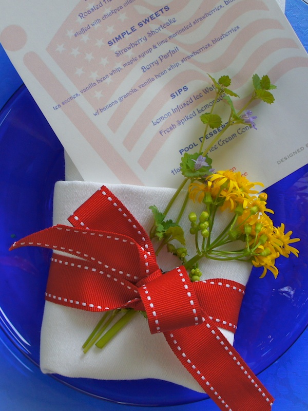 how to fold a napkin pocket memorial day