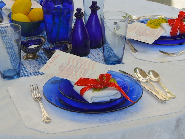Memorial Day Ideas For Table Decorations and A Healthy Menu