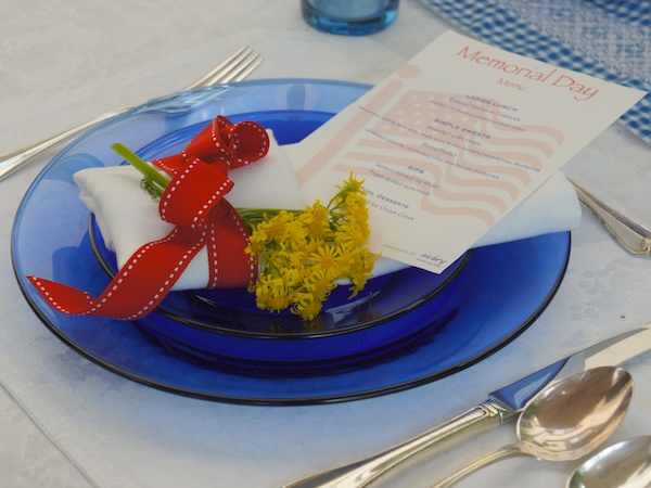 Memorial Day Ideas For Table Decorations and A Healthy Menu