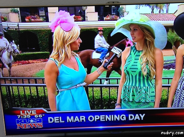 Alexis Delchiaro 9 Racetrack Fashions And Hats To Stun At Opening Day In Del Mar LIVE On KUSI