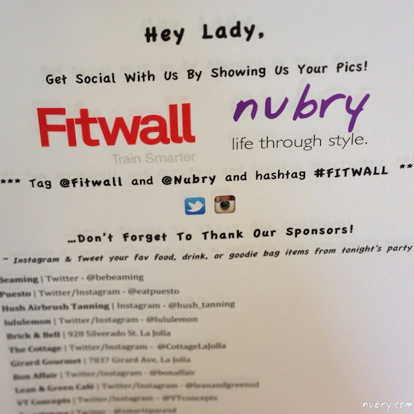 Fitwall Workout Party Recap In La Jolla And Sweepstakes Winner