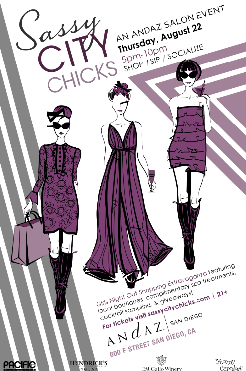 Andaz Hotel San Diego Hosts Shopping Event With Sassy City Chicks