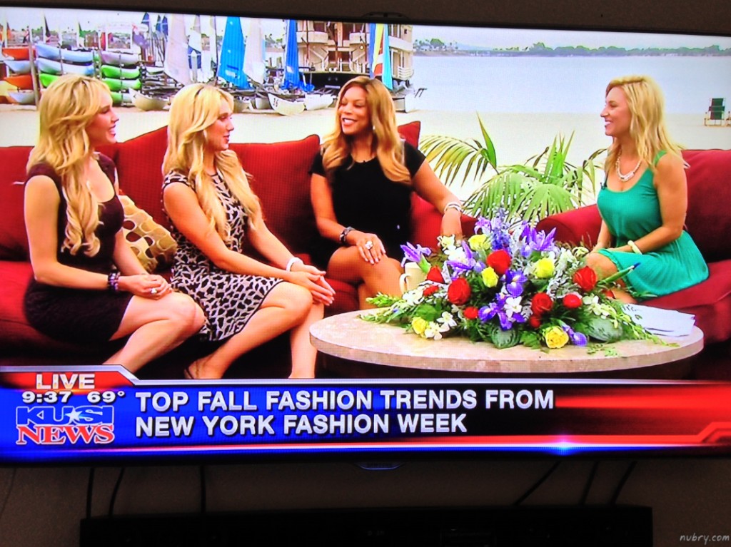 Pink Lagoon Fall Fashions For San Diego As Showcased LIVE With Wendy Williams