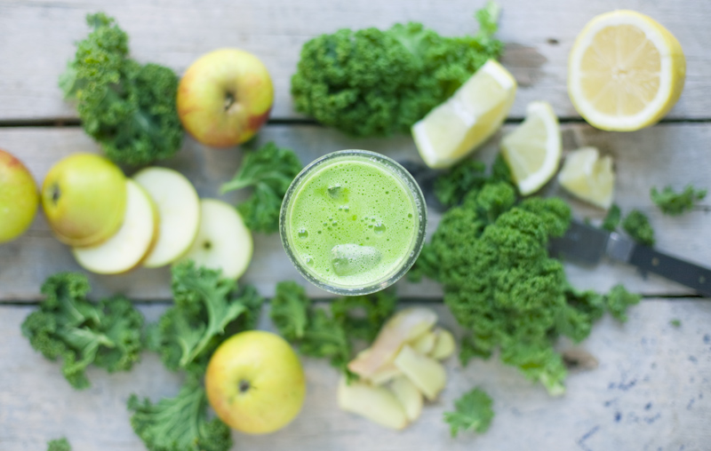 green juice recipe - benefits of juicing