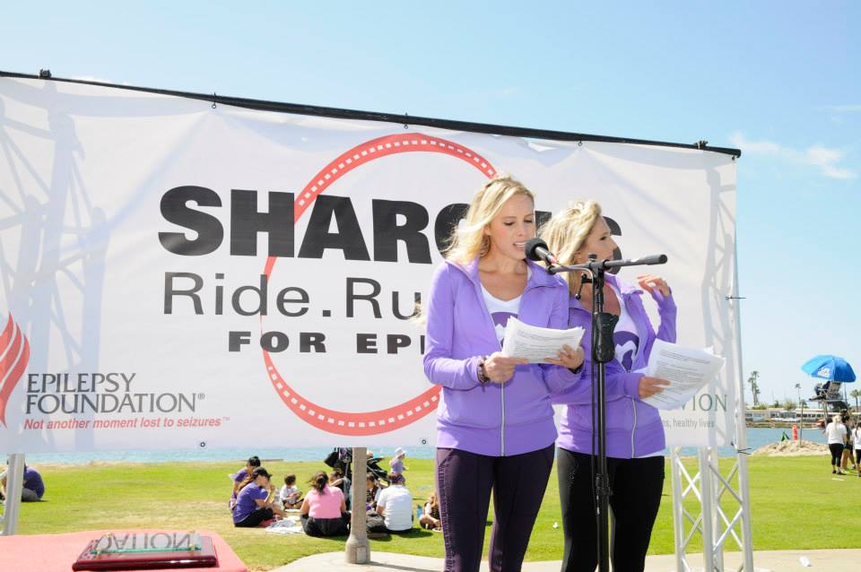 sharons ride run walk san diego epilepsy foundation nubry kathy west