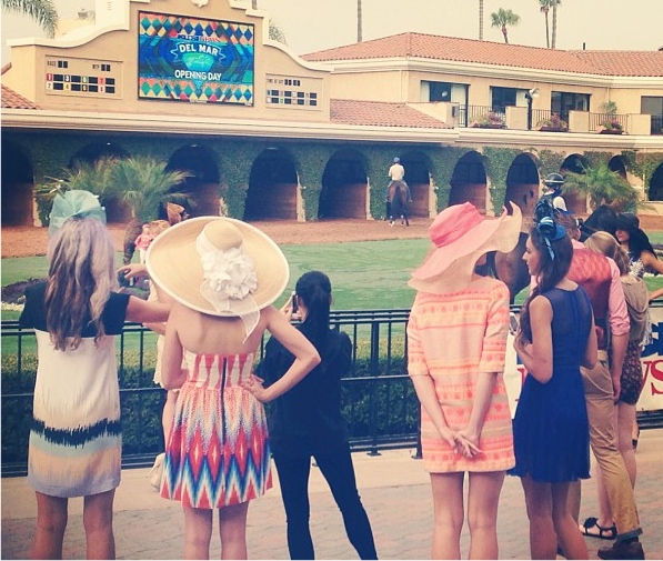 Del mar style races opening day