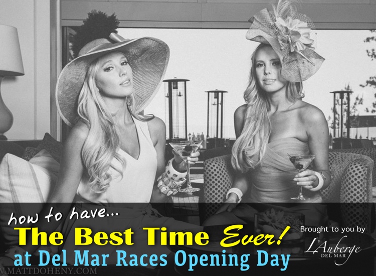 del mar races opening day - what to do - best time ever