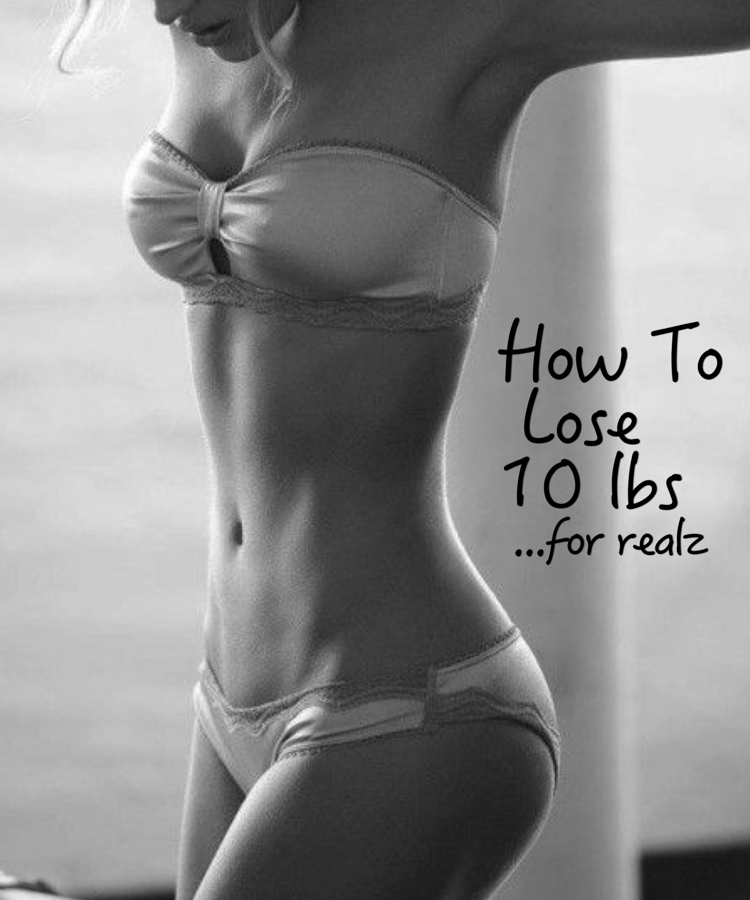 how to lose 10 pounds - skinny healthy girl