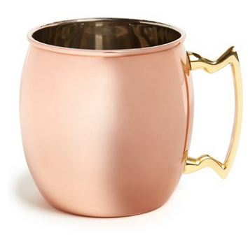 Moscow Mule Metallic Rose Gold Mug Holiday Gift Ideas