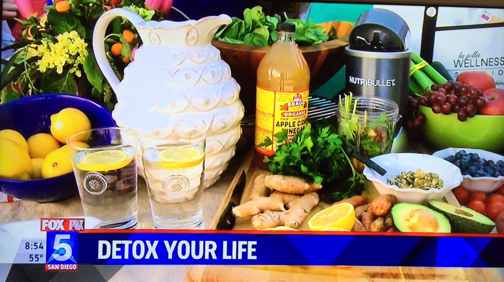 detox lifestyle - lemon water - nubry fox 5 san diego