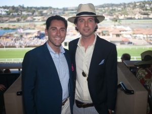 mens hats opening day del mar race track