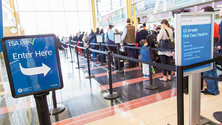 TSA Pre Check Line