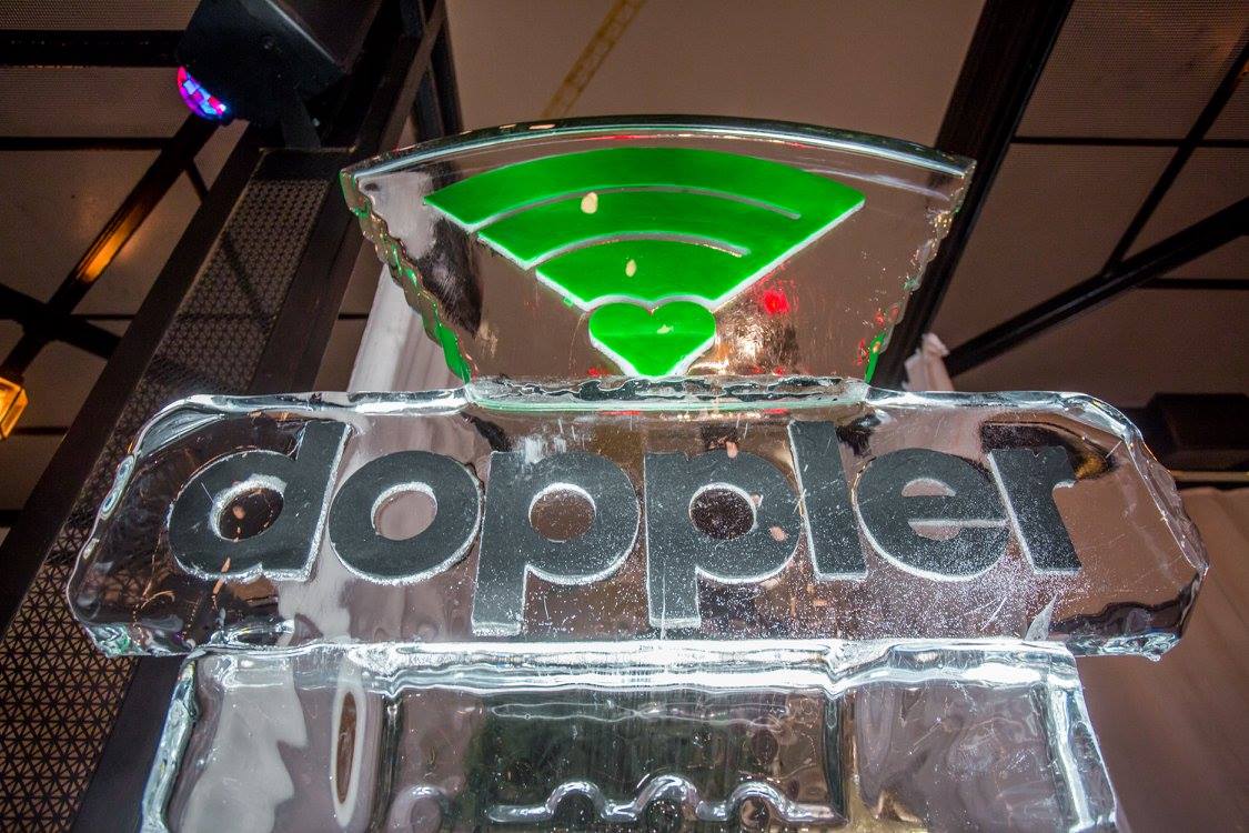 doppler custom ice luge