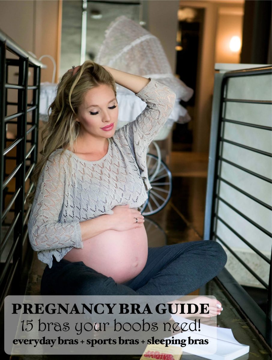 Our maternity bra guide will help you when buying bras during pregnancy. We show you which bras not to buy, which bras you must buy + our favorite brands.