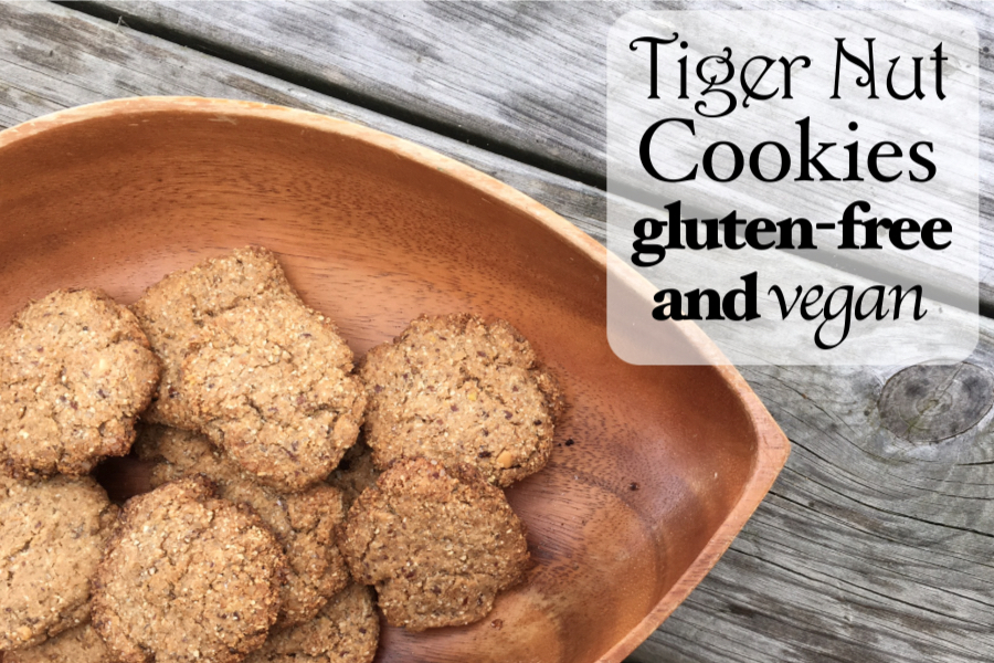 tiger nut flour cookies recipe