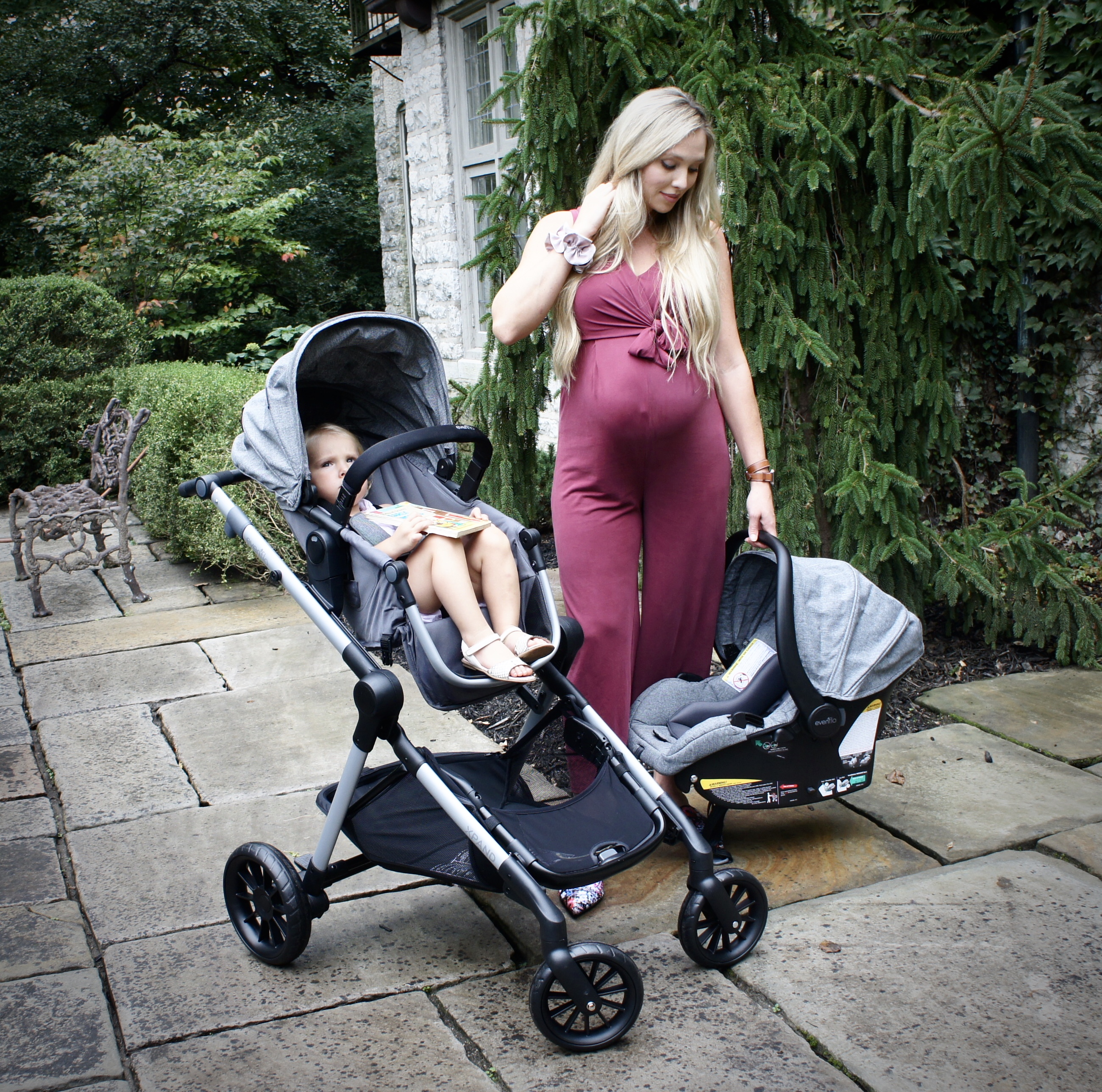 Why I Like The Evenflo Pivot Xpand Stroller For Two Kids Gretchy