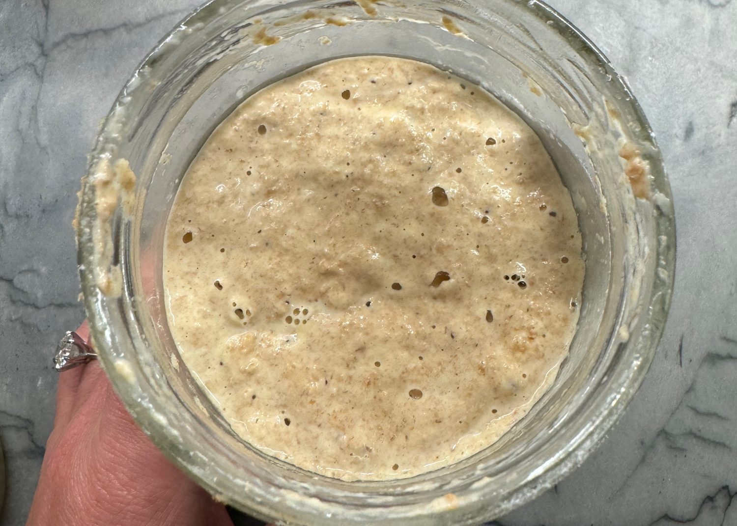 how to einkorn sourdough starter from scratch - 2