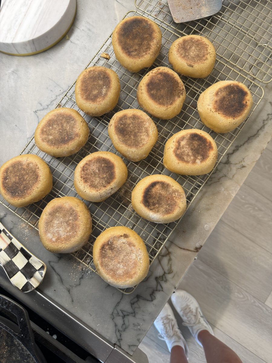 sourdough english muffins with einkorn wheat_5414