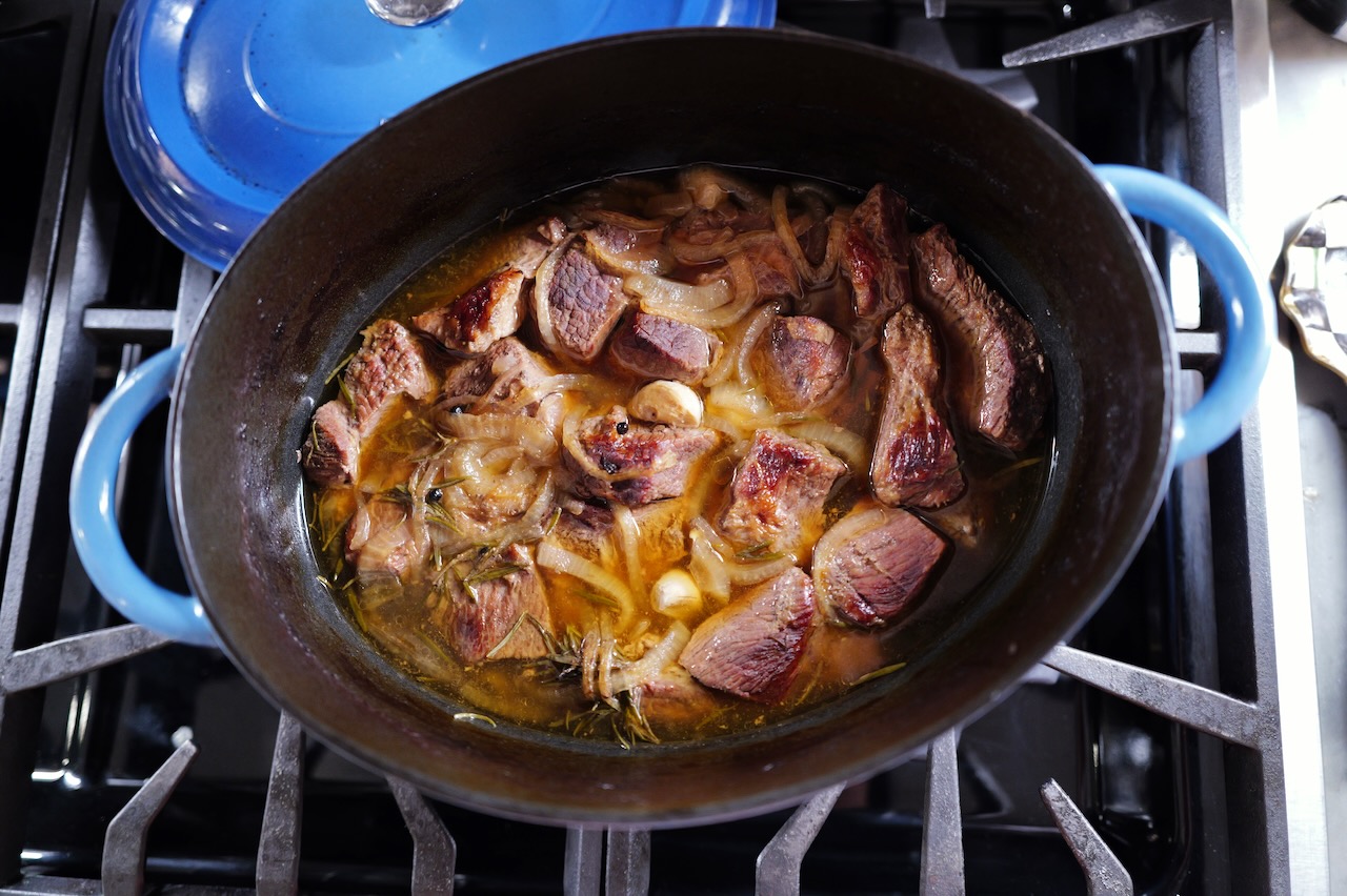 beef brisket in dutch oven