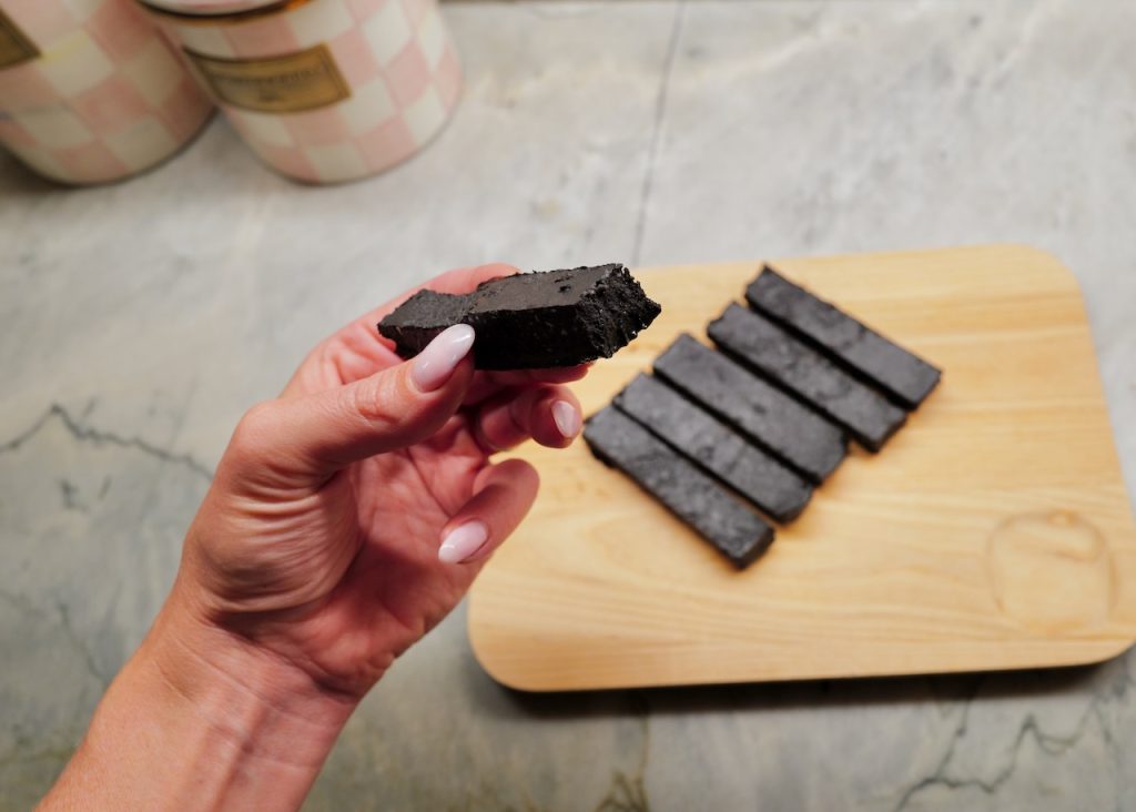 Homemade Oreo Honey Mamas on cutting board