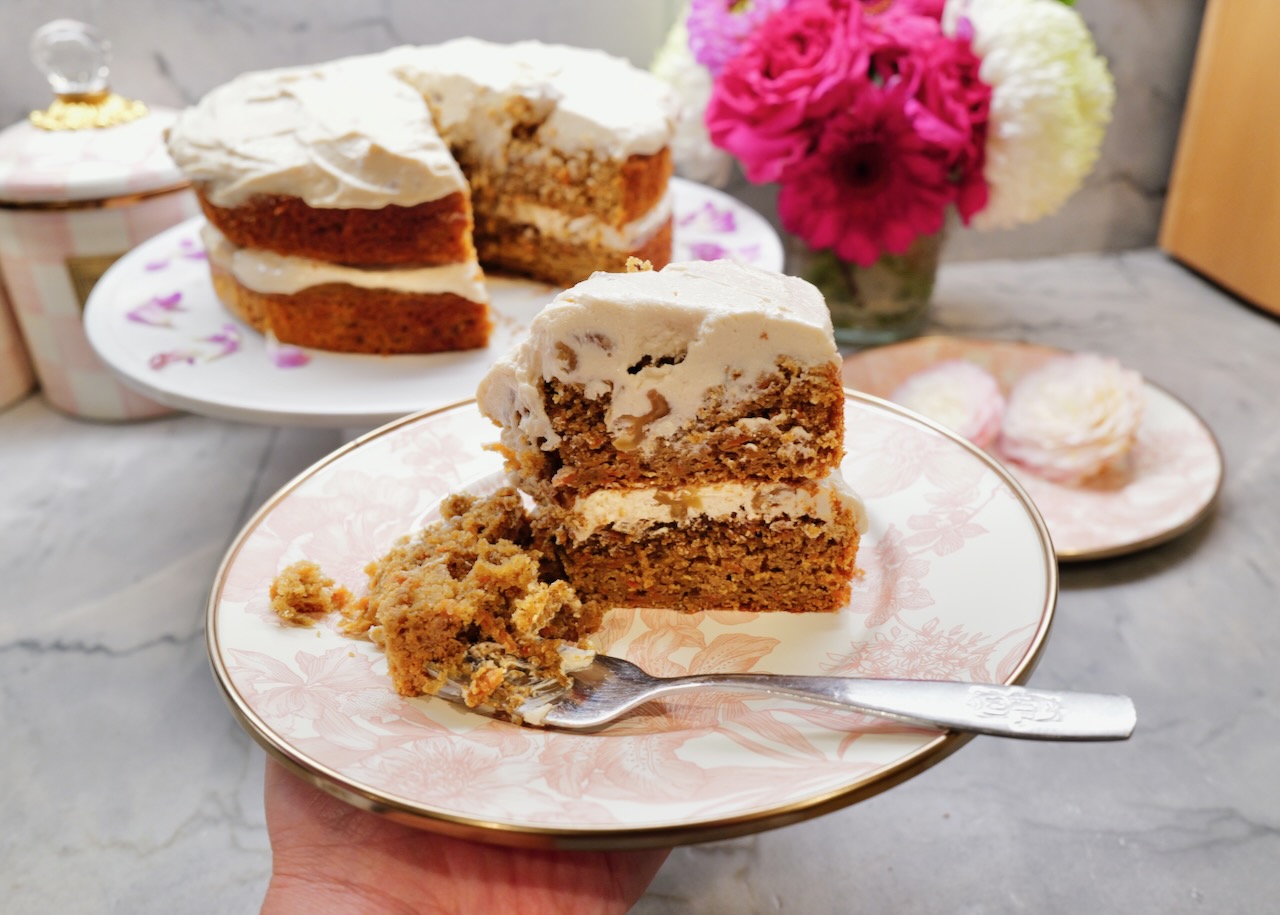 einkorn carrot cake