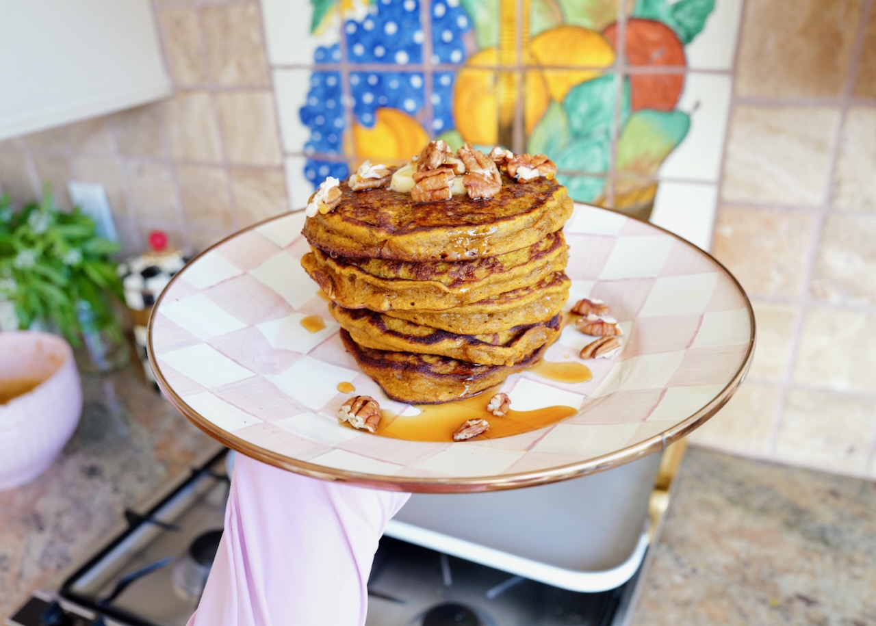 sourdough pumpkin pancakes
